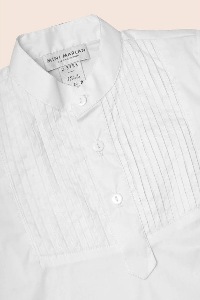 Louis Long-sleeve Shirt – Timeless White Elegance