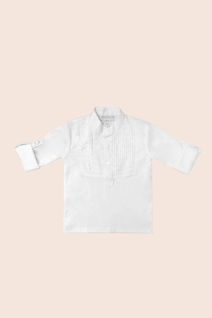 Louis Long-sleeve Shirt – Timeless White Elegance