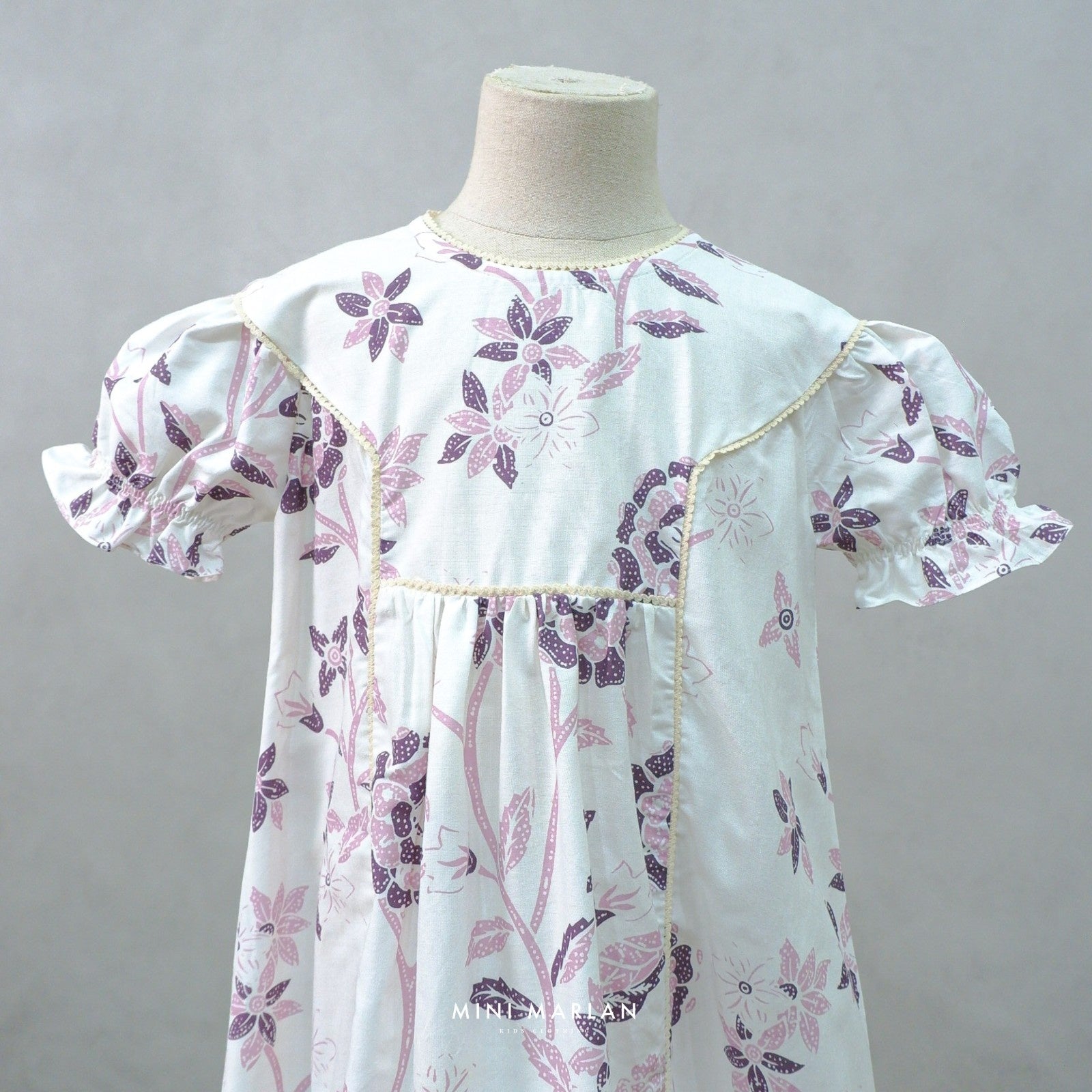 Pelita Batik Girl Dress – Contemporary Cultural Elegance