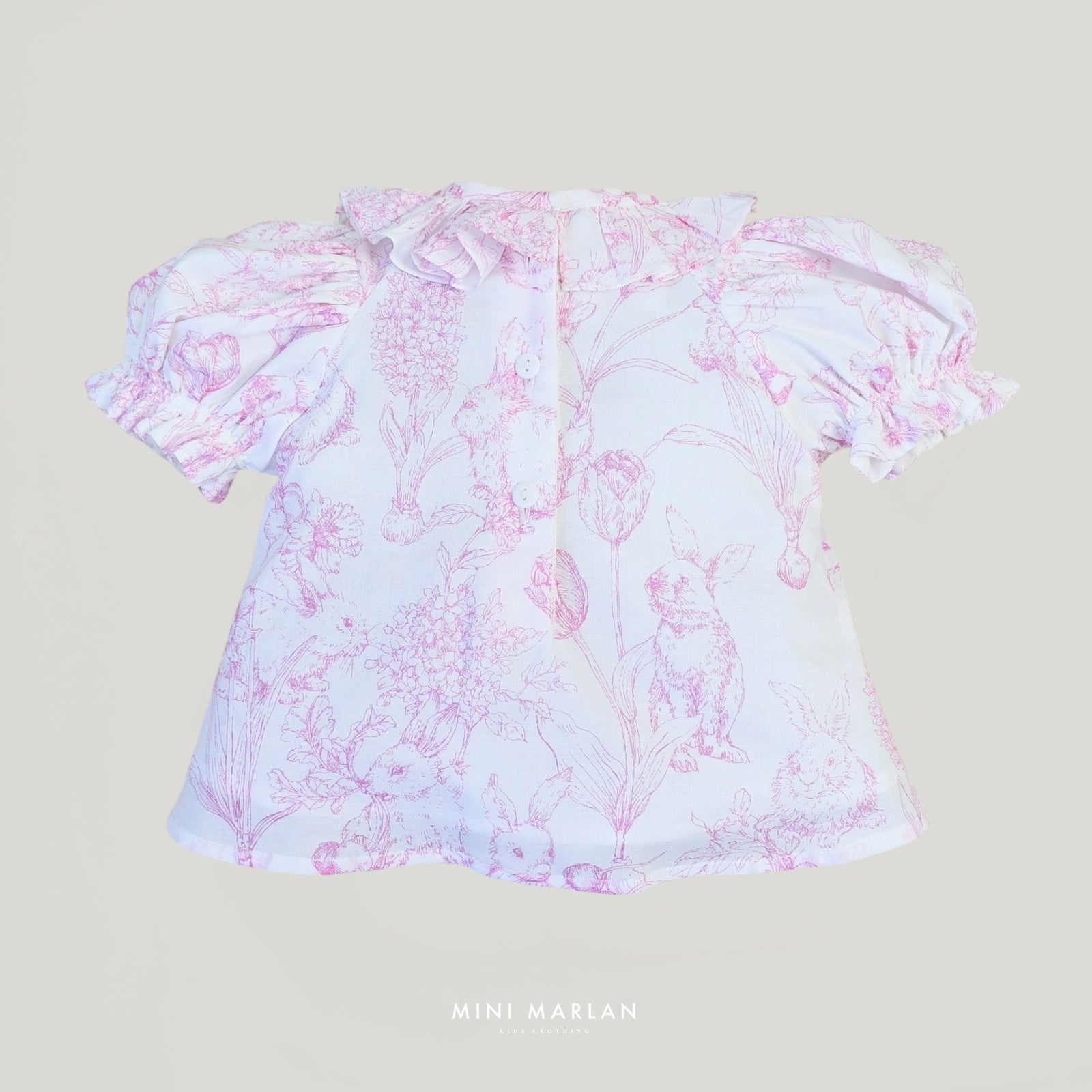 Nina Pink Blouse - Elegance Summer Blouse