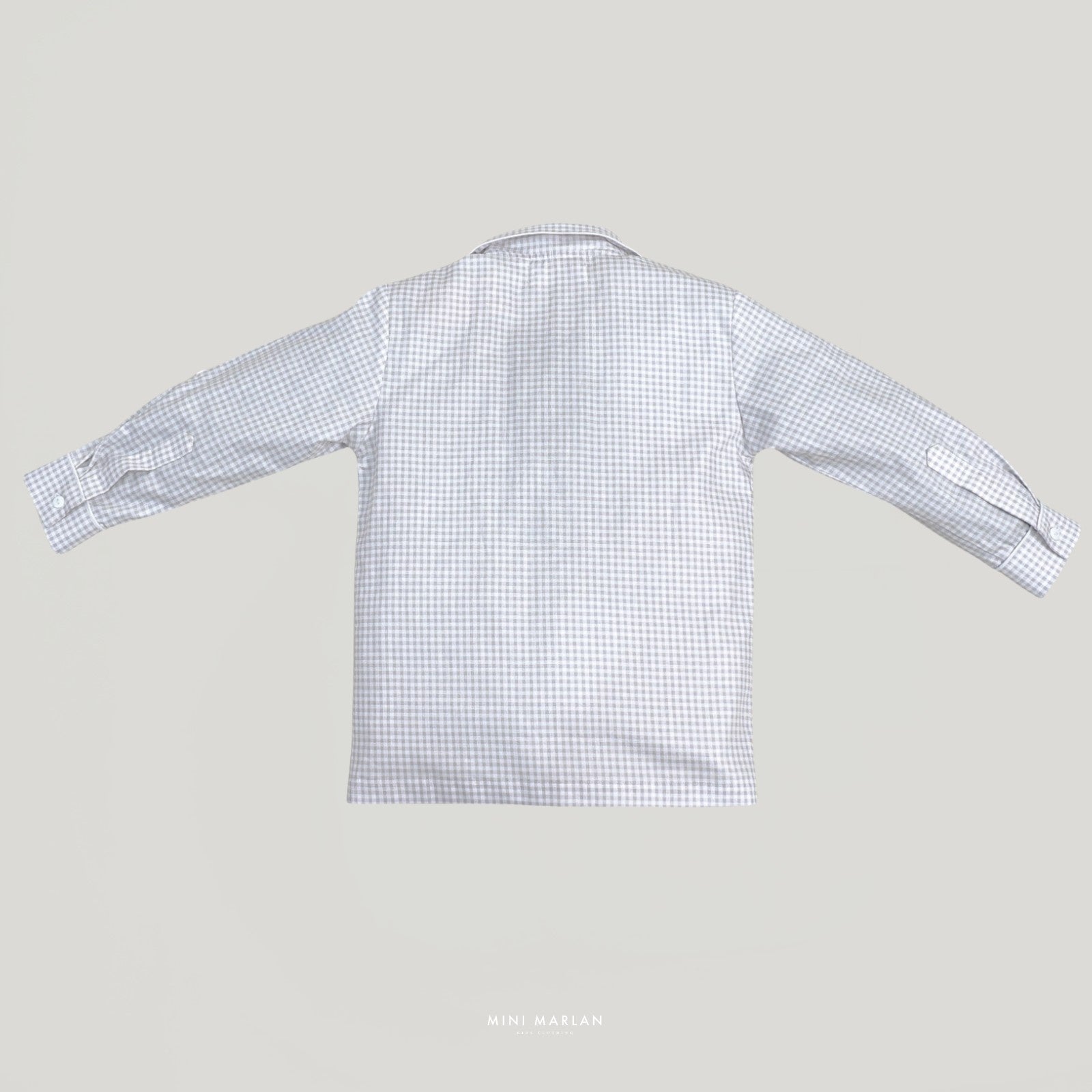 Asher Plaid Boy Shirt – Refined Seasonal Sophistication