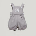 Allegra Taupe Dungarees – Timeless Versatile Tailoring