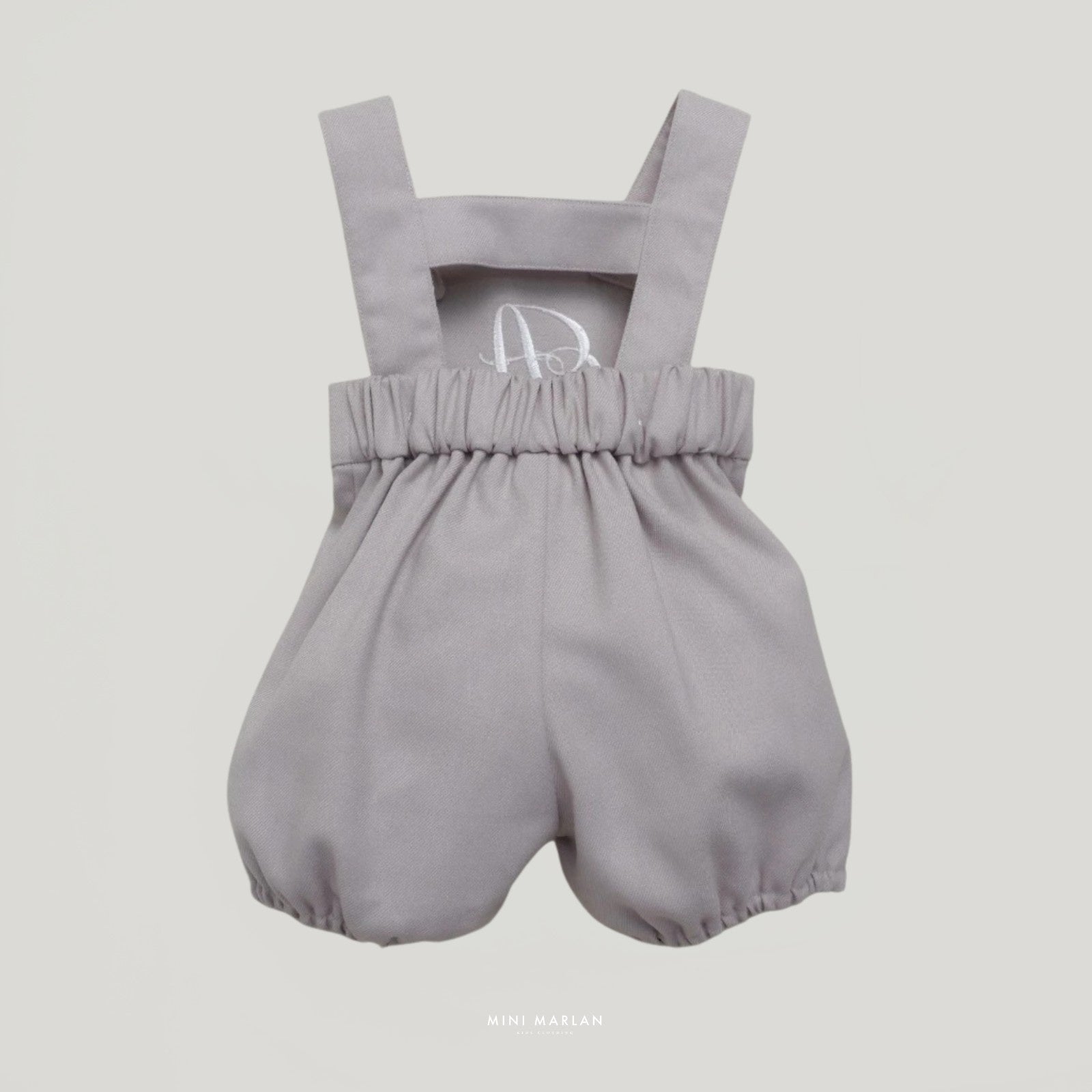 Allegra Taupe Dungarees – Timeless Versatile Tailoring