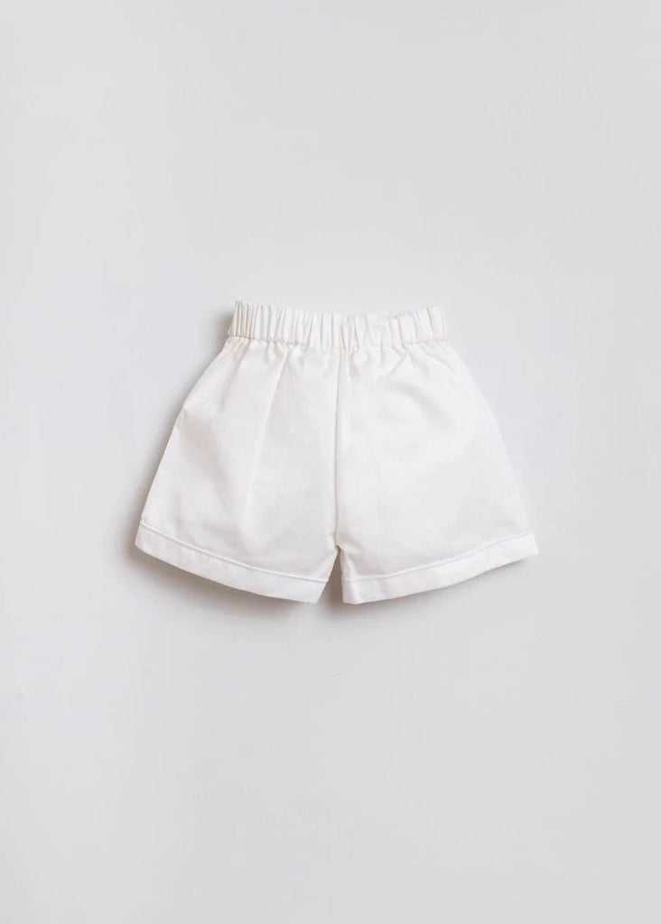 Horace White Shorts – Classic Oxford Elegance
