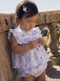 Bluebell Garden Baby Girl Top Set - A Charming Whimsical Top