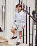 Asher Plaid Boy Shirt – Refined Seasonal Sophistication