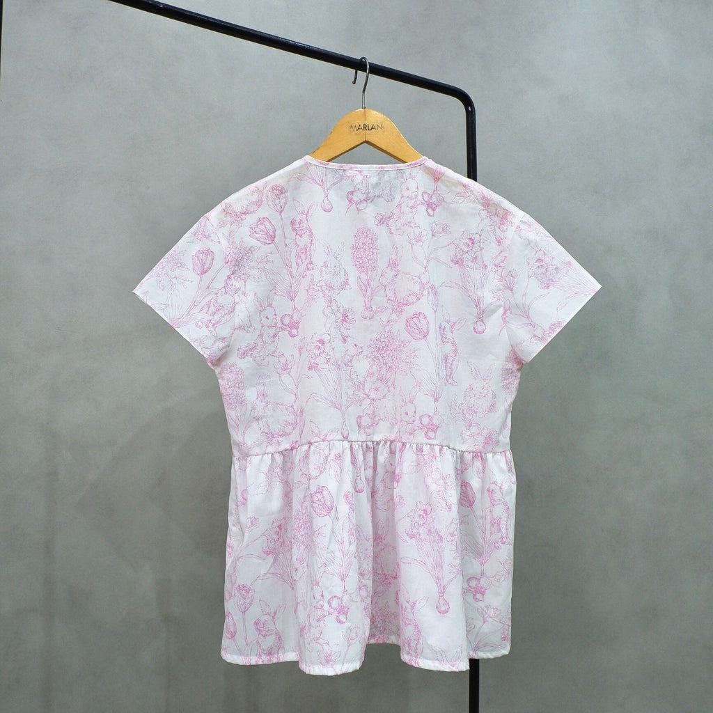Nina Woman Blouse - Romantic Feminine Blouse