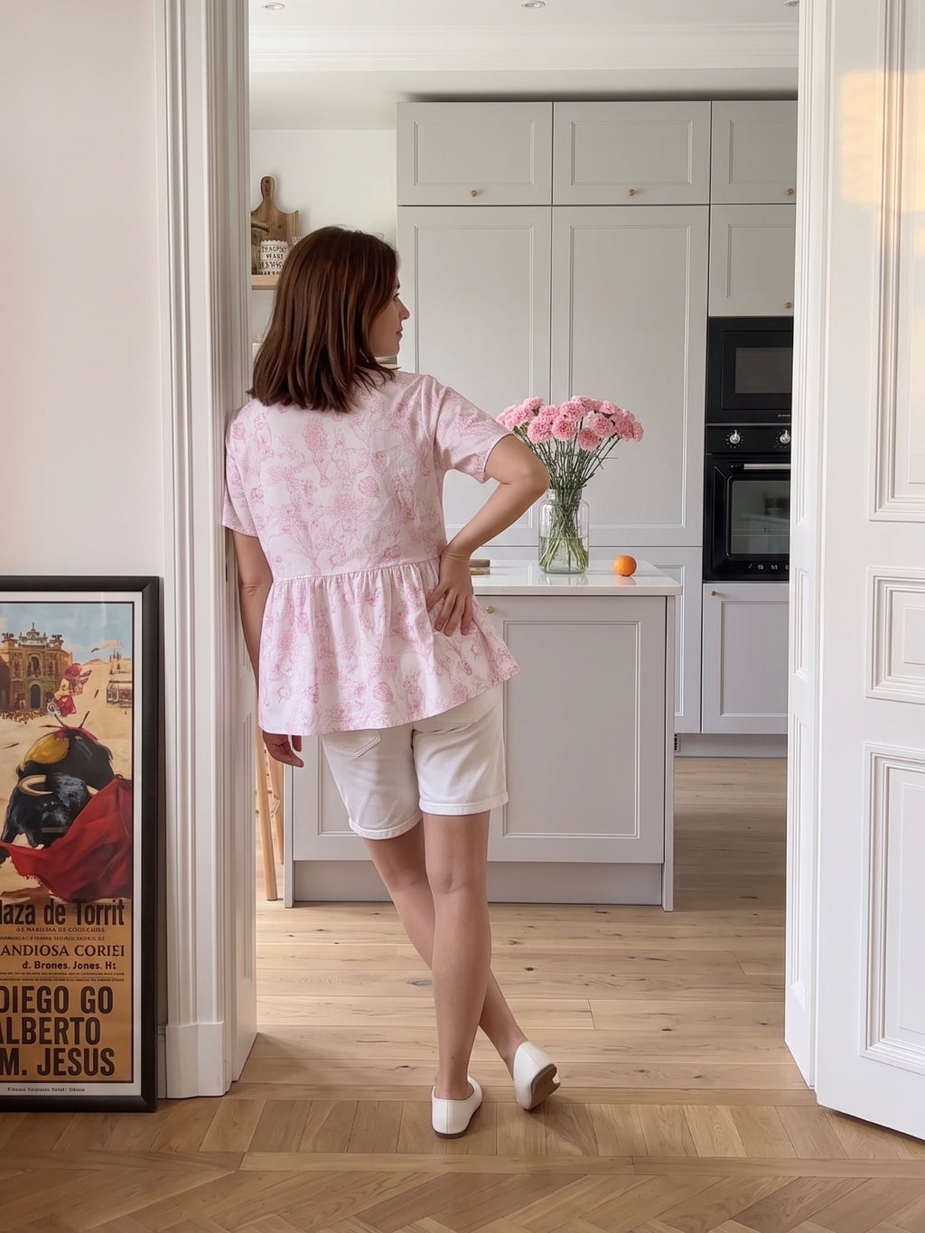 Nina Woman Blouse - Romantic Feminine Blouse