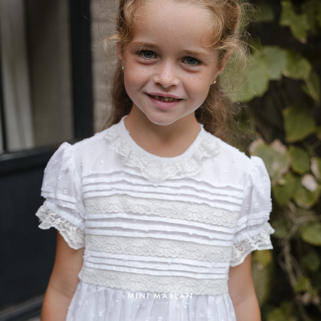 Beau White Lace Dress – An Ethereal Celebration Piece