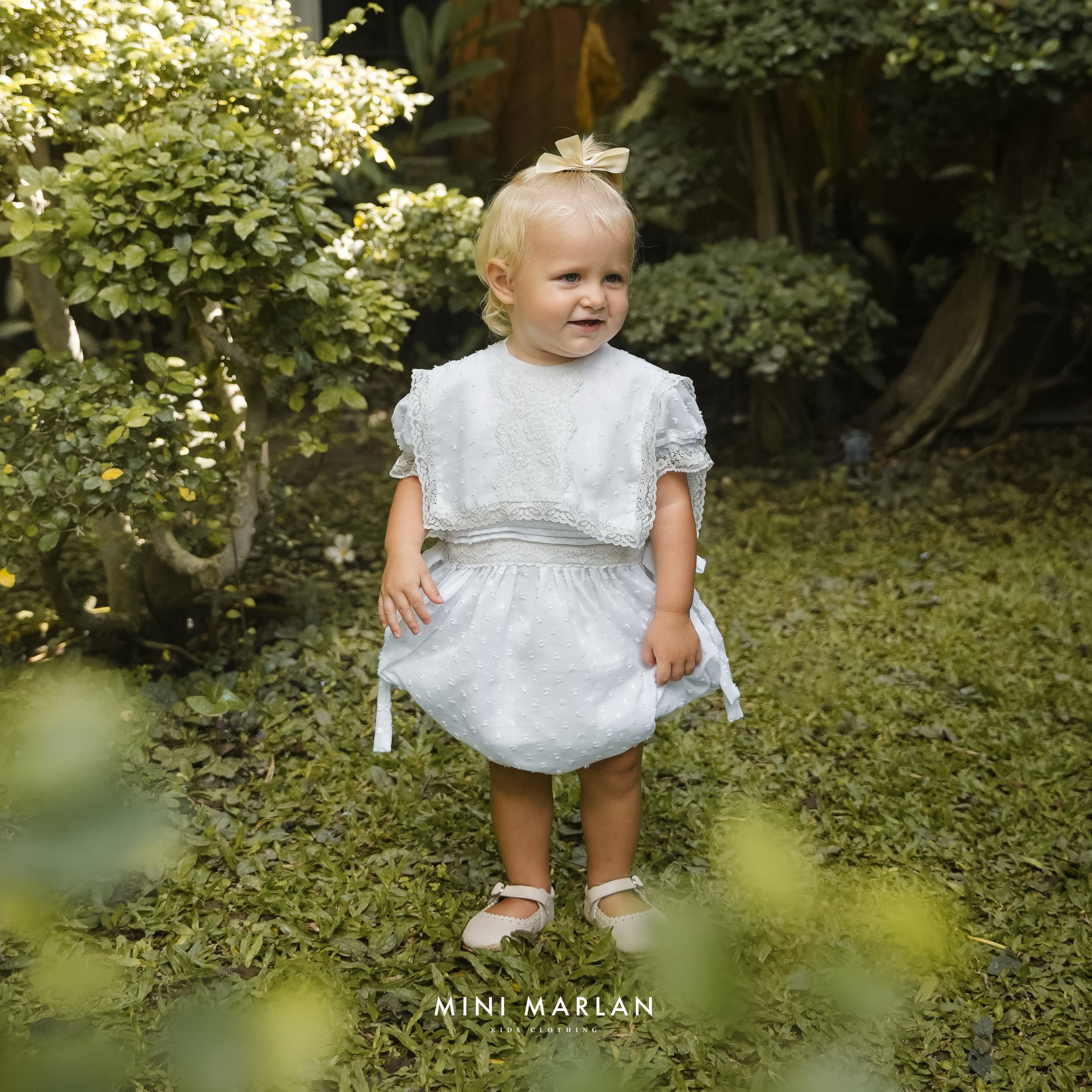 Beau White Romper – Ethereal Lace Elegance
