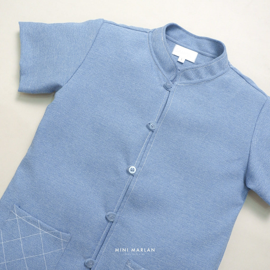 Jill Boy Denim Shirt – Light Blue Denim Shirt for Boys