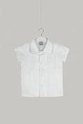Emilio White Panel Boy Shirt – Refined Japanese Cotton Shirt