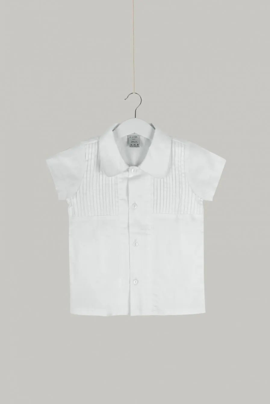 Emilio White Panel Boy Shirt – Refined Japanese Cotton Shirt