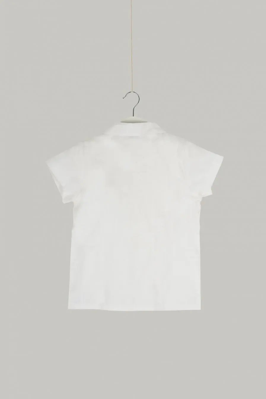 Emilio White Panel Boy Shirt – Refined Japanese Cotton Shirt