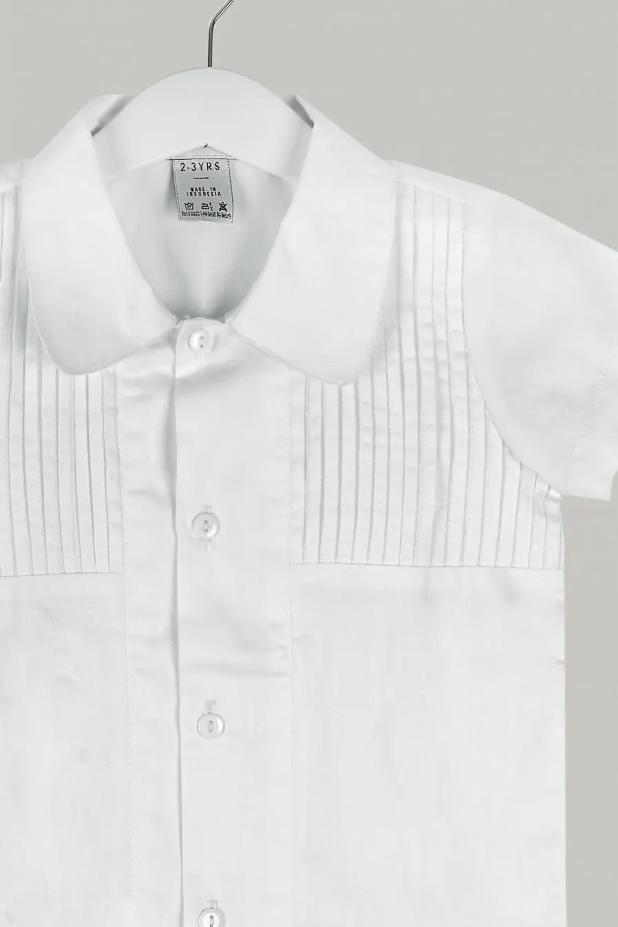 Emilio White Panel Boy Shirt – Refined Japanese Cotton Shirt
