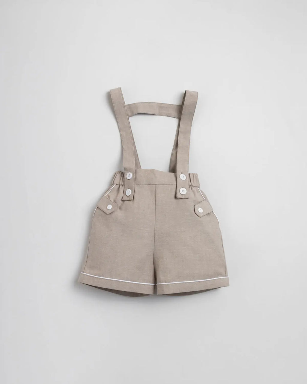 Tropez Brown Overall – Versatile Oxford Utility Short