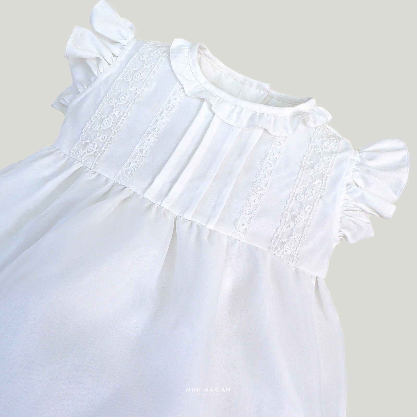 Celyn White Romper – Ethereal Lace Elegance