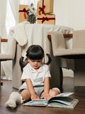 Claus Baby Set – Two-Piece Cotton Rayon Shirt & Knit Shorts Set