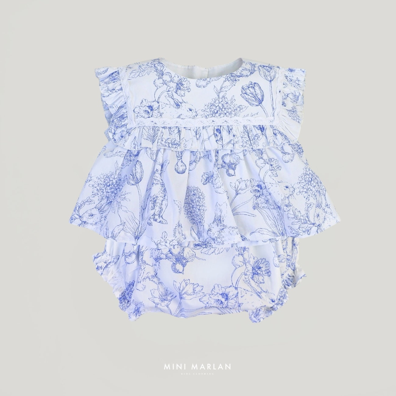Bluebell Garden Baby Girl Top Set - A Charming Whimsical Top