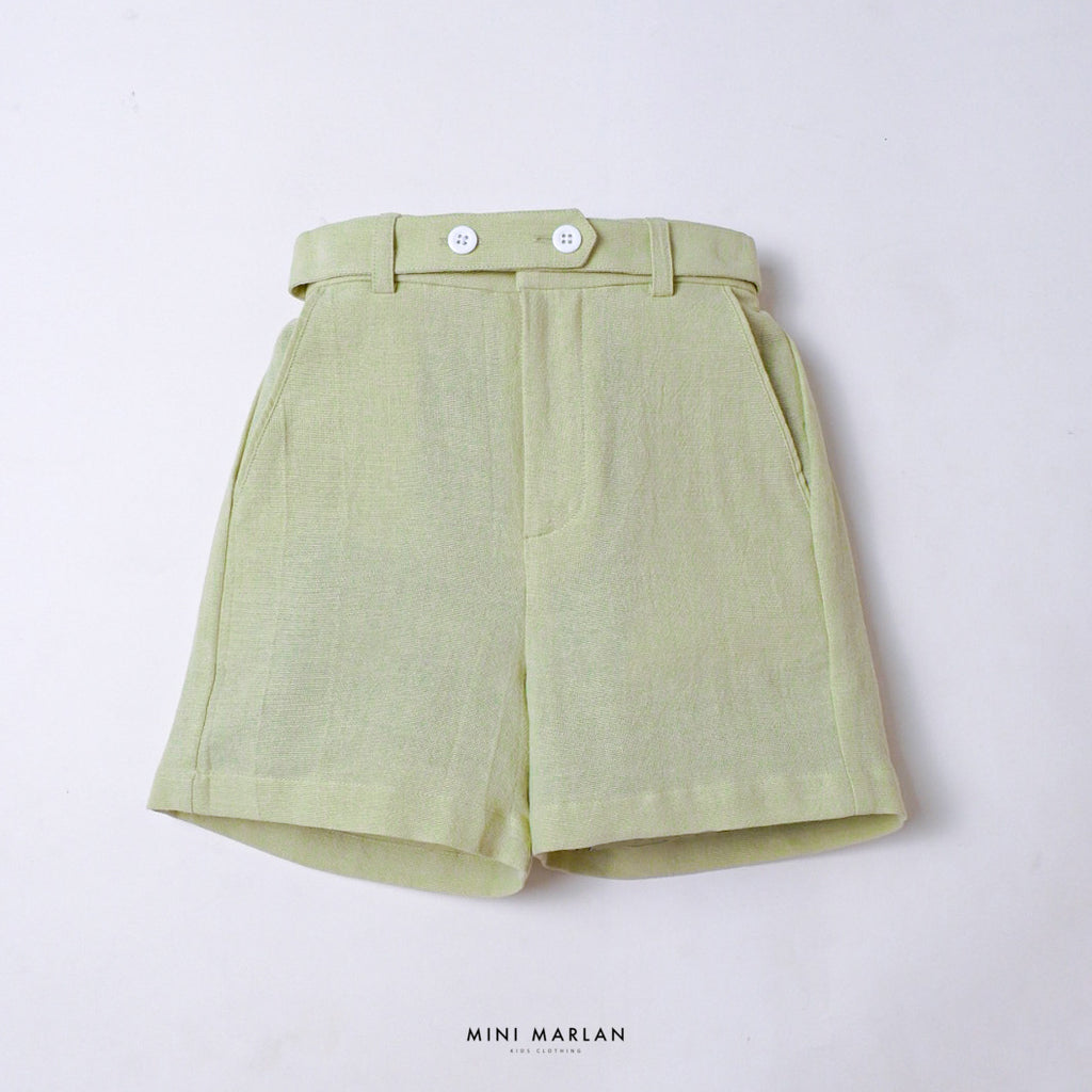 Tinker Green Linen Boy Shorts – Heritage Tailored Shorts