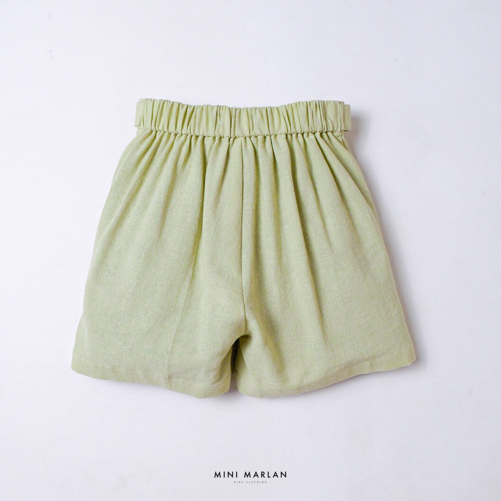 Tinker Green Linen Boy Shorts – Heritage Tailored Shorts
