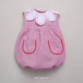 Britton Pink Romper – Scallop-Collar Romper