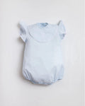 Pepa Blue Girl Romper – Personalized Heritage Cotton Romper