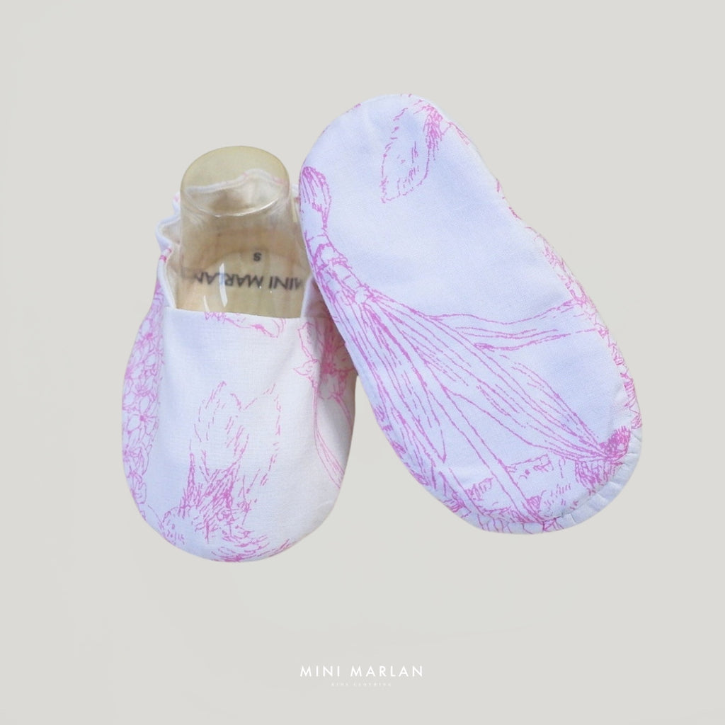 Nina Newborn Shoes - Soft Ruffle Baby Shoes
