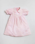 Pepa Pink Dress – Classic Heritage Puff-Sleeve Poplin Dress