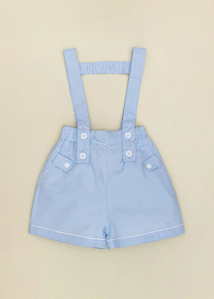 Tropez Blue Overall – Versatile Oxford Utility Short