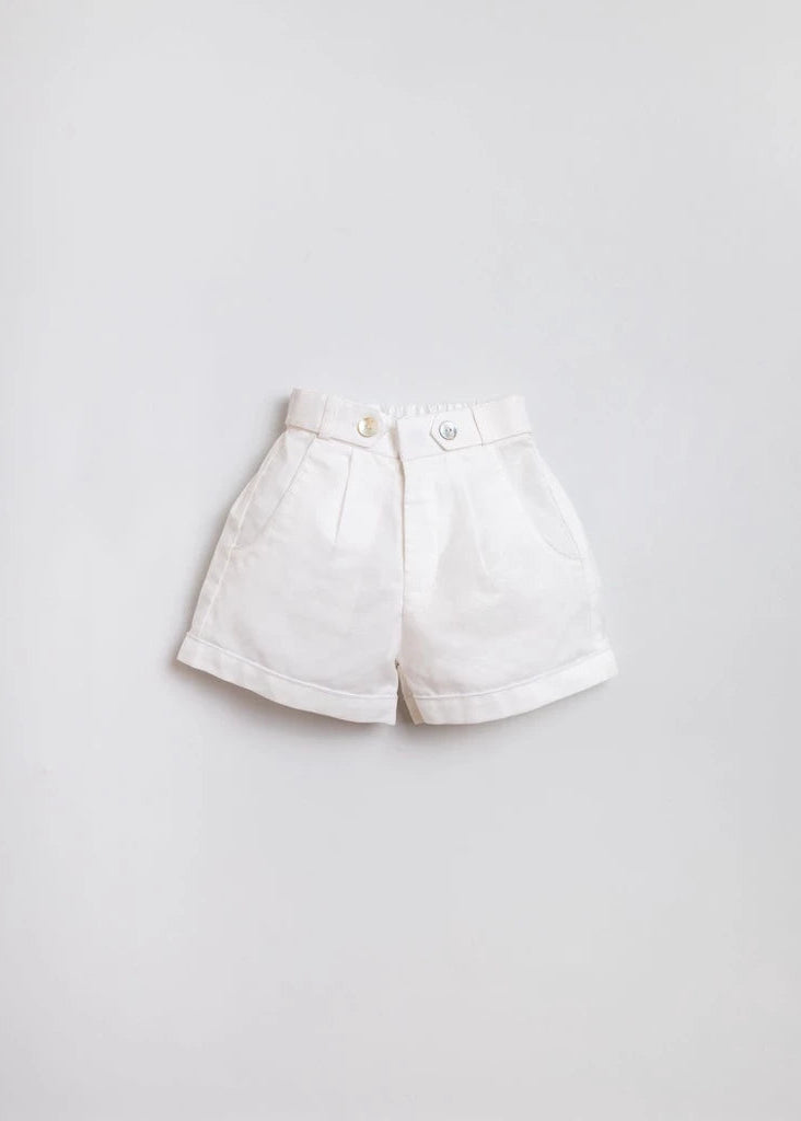 Horace White Shorts – Classic Oxford Elegance