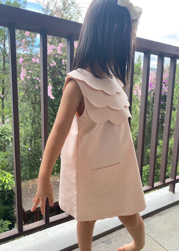 Mirabelle Dress – Tiered Cotton Poplin Dress