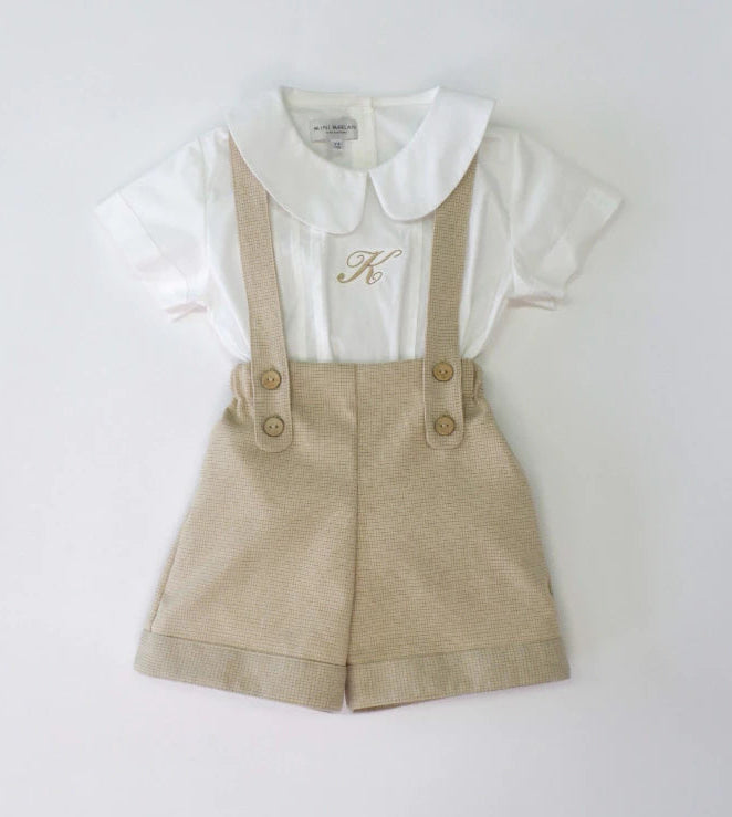 Gabriel Shirt – Minimalist Pleated Cotton Shirt