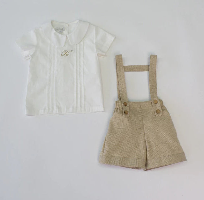 Gabriel Shirt – Minimalist Pleated Cotton Shirt