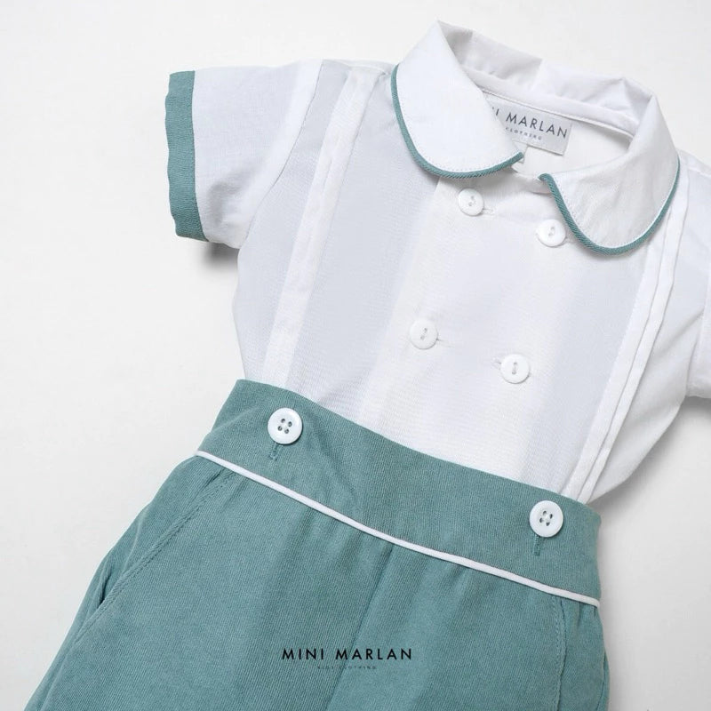 Walt Forest Green Boy Set – Classic Heritage Charm