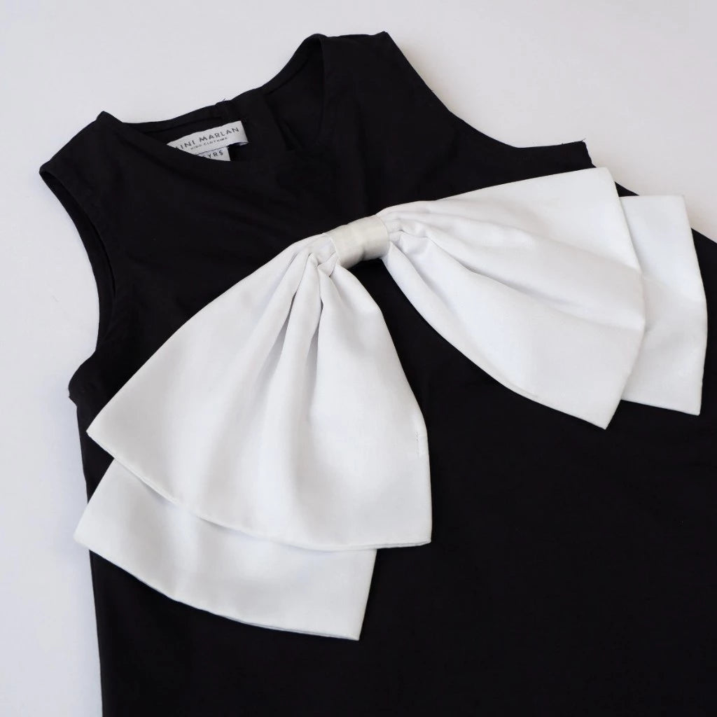 Aubrey Dress – Elegant Monochrome Celebration