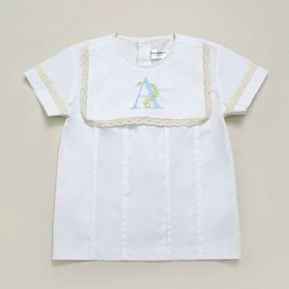 Cameron White Lace Boy Shirt – Refined Heritage Style