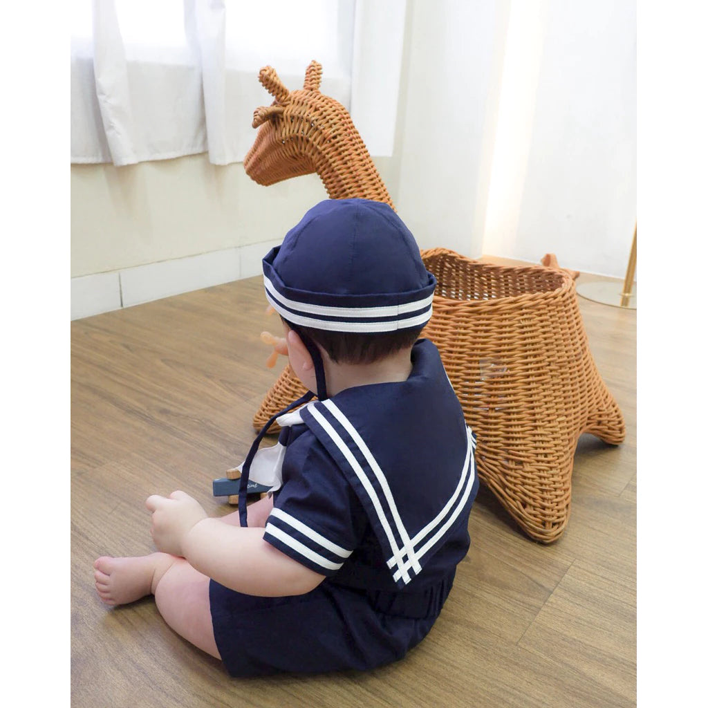 Sailor Navy Boy Set – Timeless Nautical Elegance