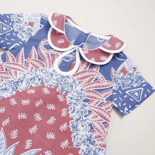 Aksa Batik Girl Dress – Contemporary Cultural Elegance