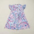 Aruna Batik Girl Dress – Playful Paisley Artistry