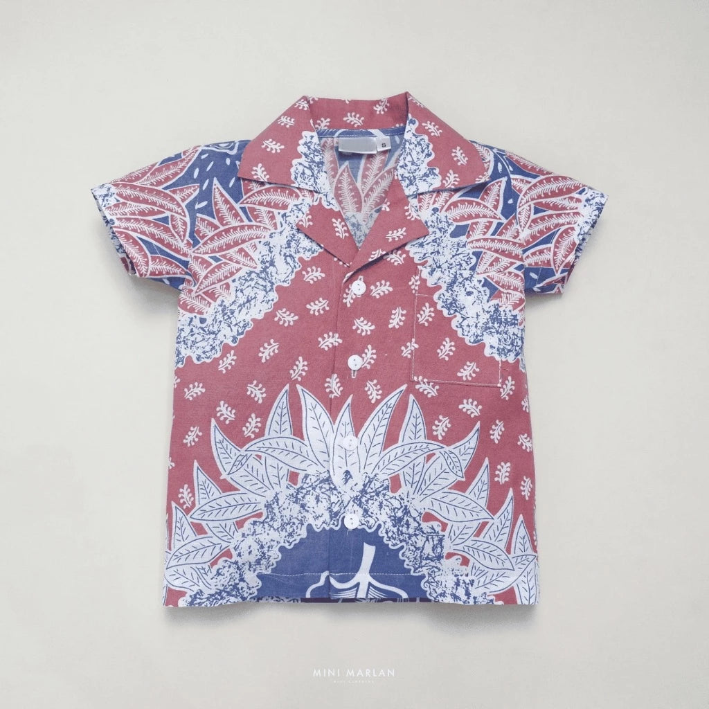 Aksa Boy Batik Shirt – Contemporary Cultural Essential
