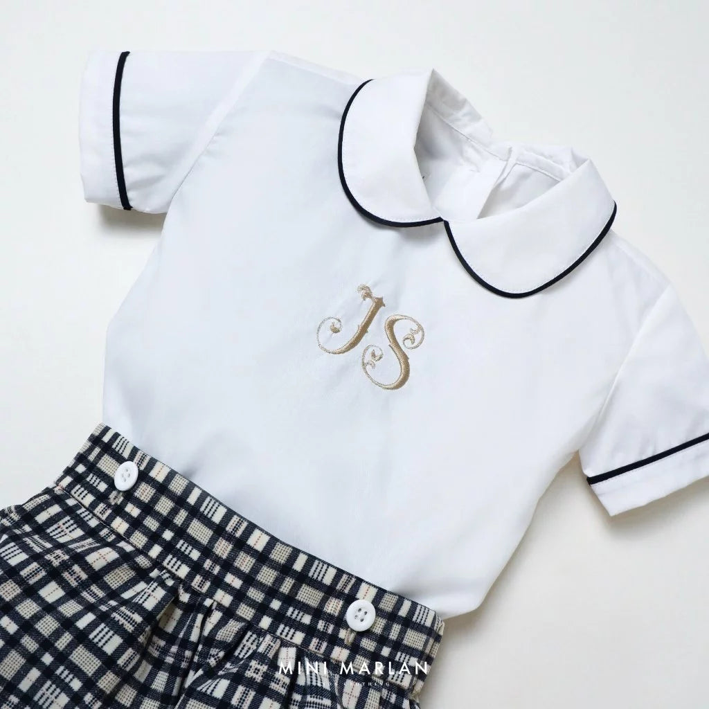 Cole Boy Black & White Festive Set – British Heritage Elegance