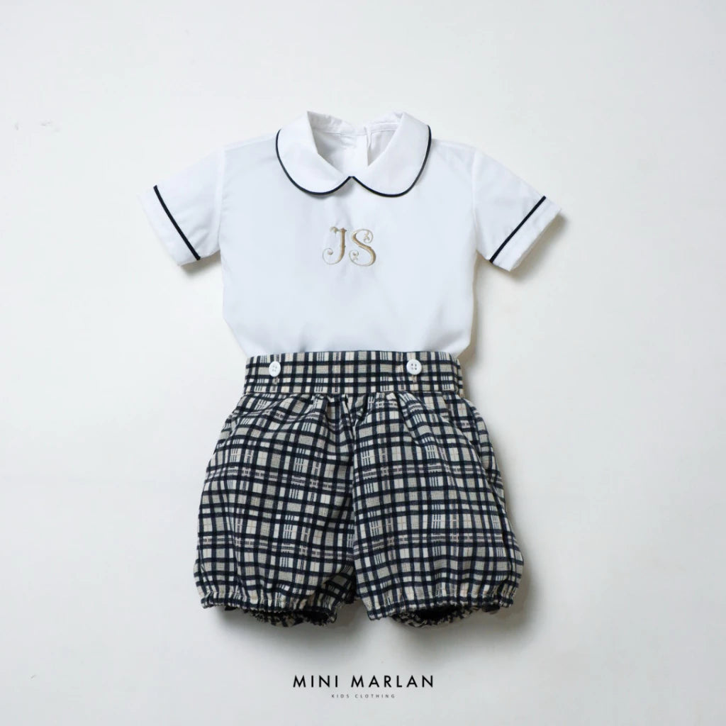 Cole Boy Black & White Festive Set – British Heritage Elegance