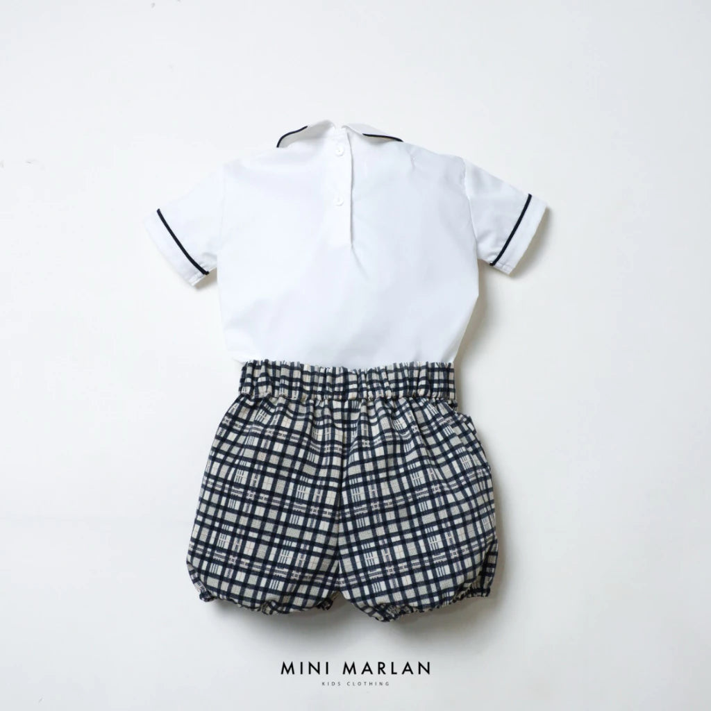 Cole Boy Black & White Festive Set – British Heritage Elegance