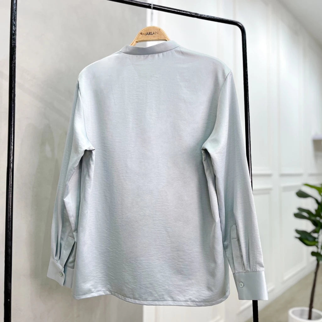 Aspen Man Long Sleeve Shirt – Versatile Textural Sophistication