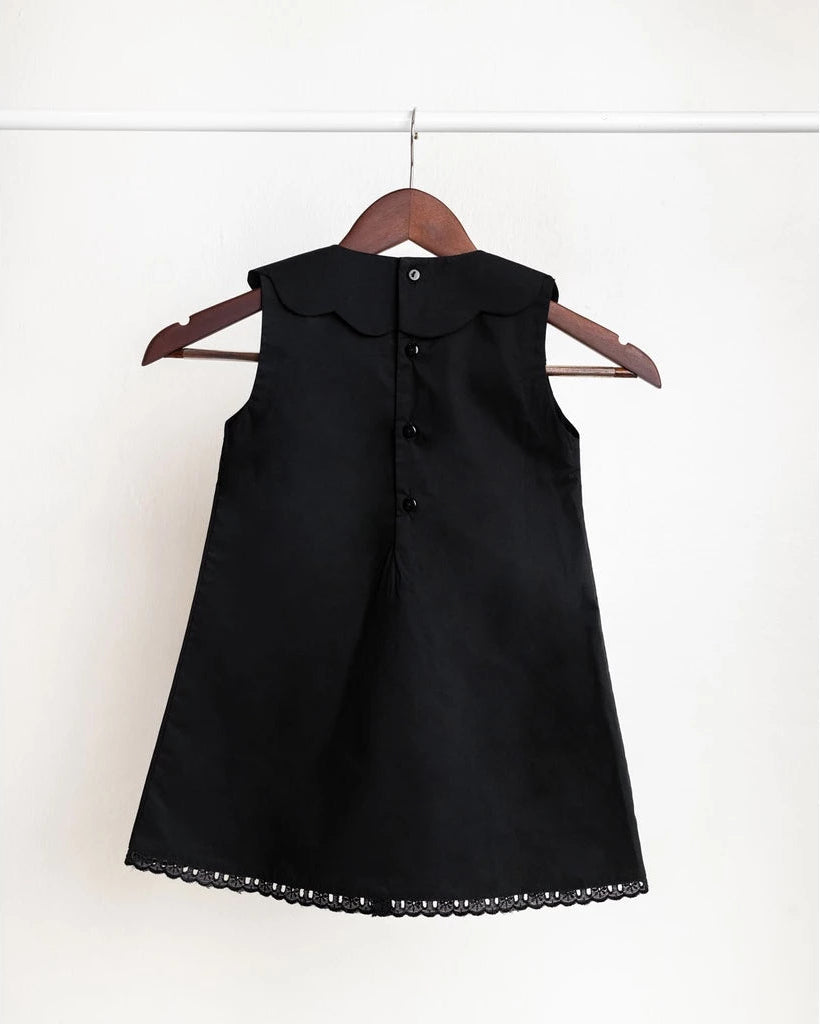 Mirabelle Dress – Tiered Cotton Poplin Dress